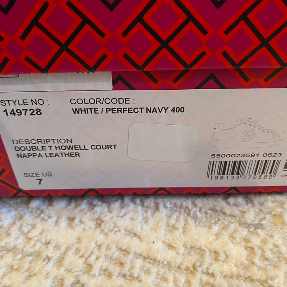 Tory Burch Women’s Double Howell Court Sneakers - Picture 9 of 10